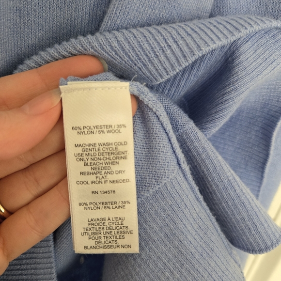 Vineyard Vines Flag Whale‎ Crewneck Sweater American Preppy Nautical Cozy Size M - Picture 8 of 9